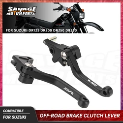 DR Off-Road Brake Clutch Lever For Suzuki DR125 DR200SE DR250SE DR350 S/SE 2014 Motorcycle Dirt Pit Bike Front Control Handles