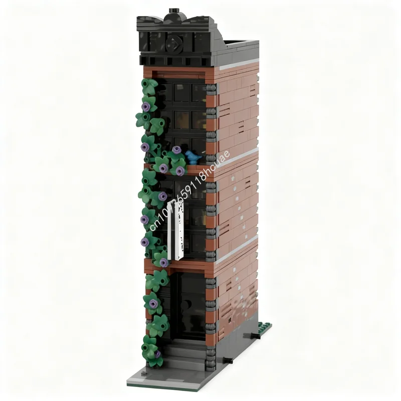 

1130pcs MOC Modular Streetscape Art Gallery Model Building Toy Blocks Construction Creative DIY Christmas Gifts Education