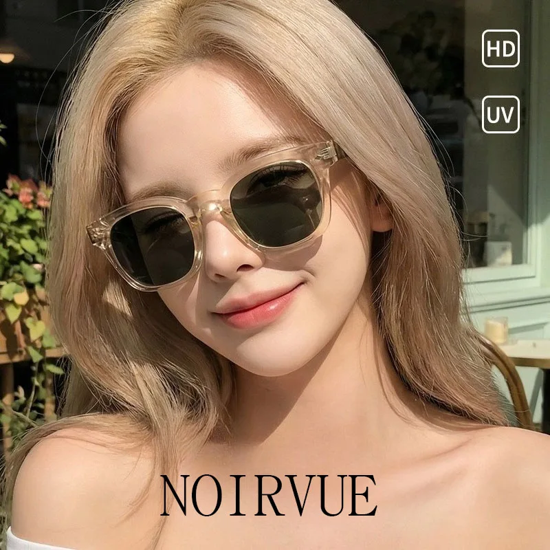 

NOIRVUE New Arrival Square Polarized Sunglasses TR90 Insert Core Temples UV400 for Men Women Case