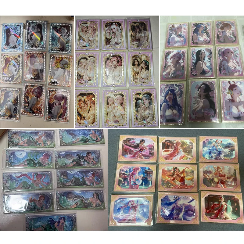

Anime One Piece BR CP SLK TN Set of Cards Robin Hancock Perona Nami Collection Cards Christmas Birthday Gifts Children's Toys
