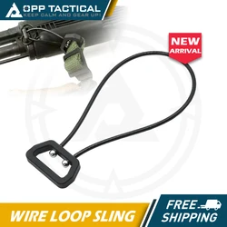 Tactical Wire LOOP Sling Connection Adapter Quick Release Buckle Weapon Hunting Accessories