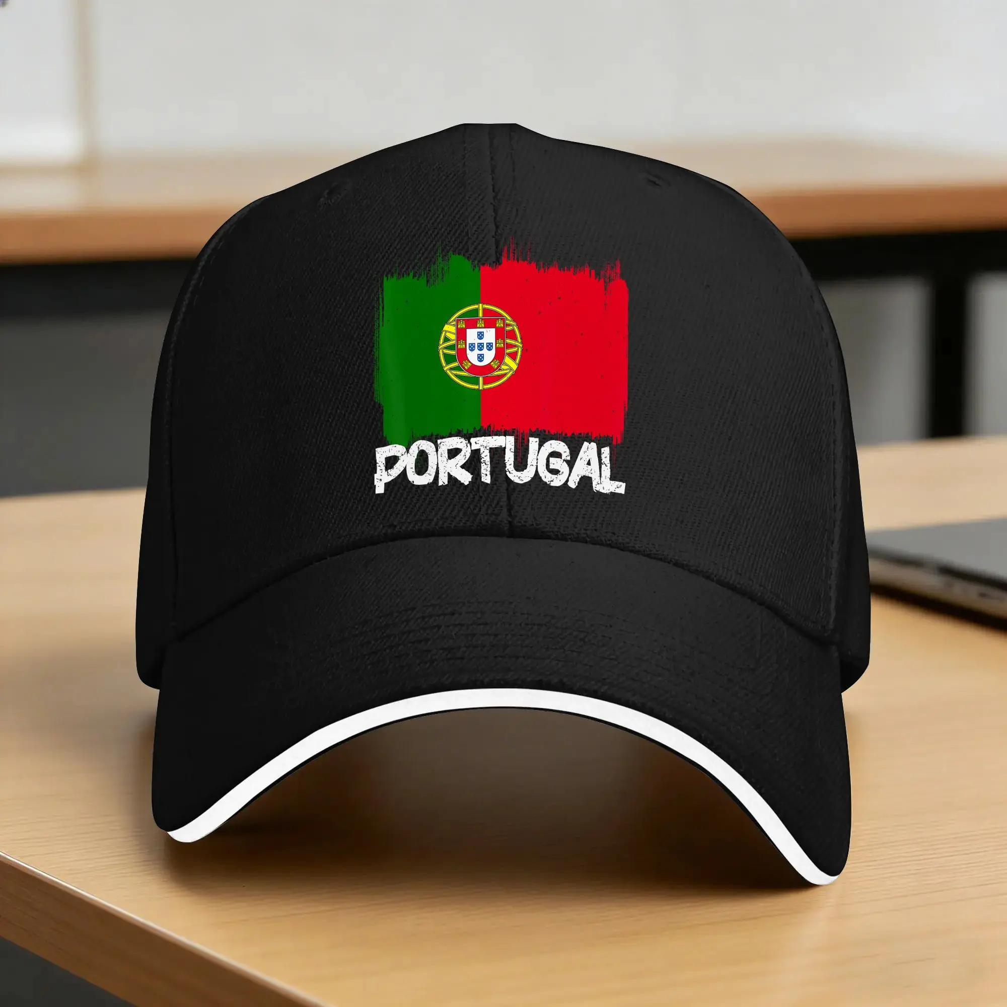 Portugal Flag  Sun Baseball Cap  Summer Casual Trucker Hat For Men Women Outdoor Sports Baseball Caps
