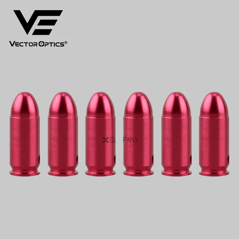 Vector Optics .45 ACP Snap Caps Bore Sighter Metal for .45 ACP Training Caliber Tactical Cartridge Snap Cap