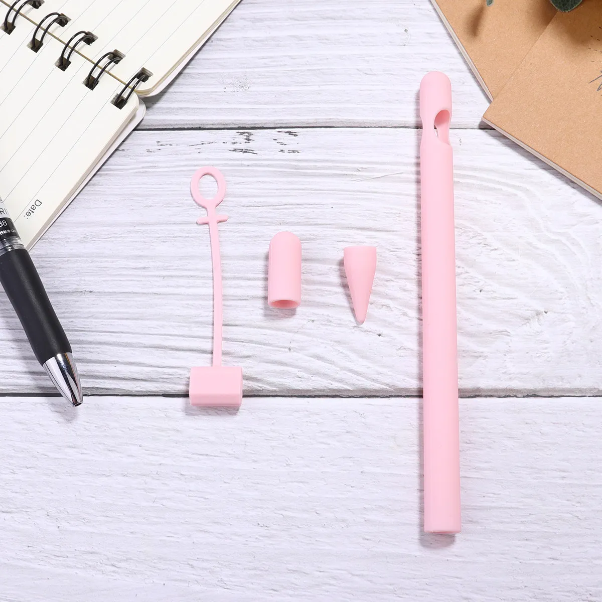 

Силиконовый защитный чехол для стилуса с защитой от потери, розовый, противоударный, от царапин