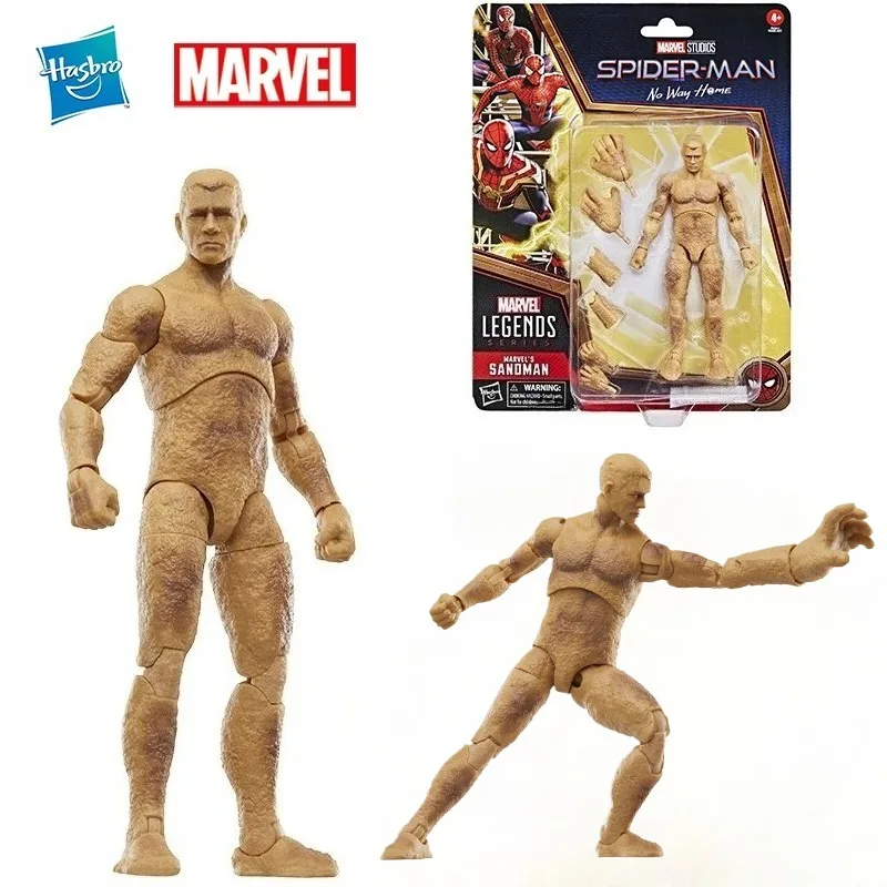 

Новая оригинальная серия Hasbro Marvel Legends Marvel'S Sandman Spider-Man No Way Home, экшн-фигурка, модель игрушки, подарочная коллекция