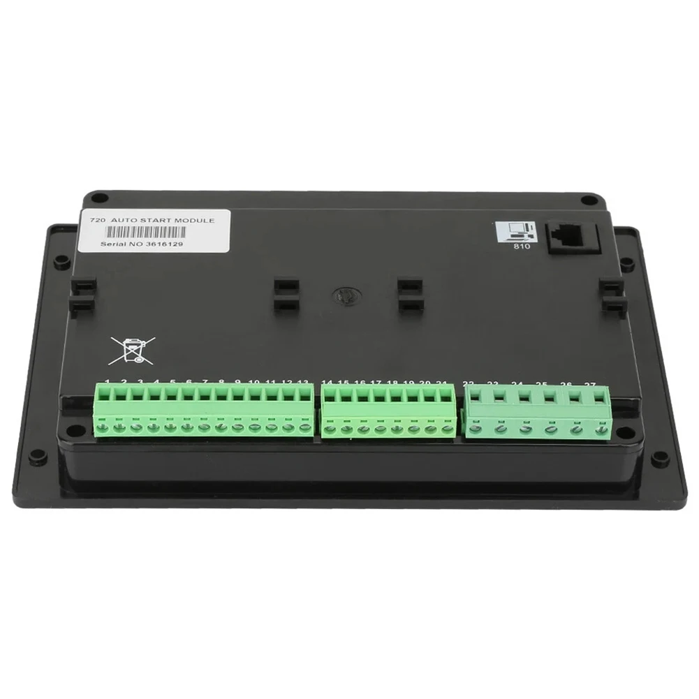 DSE720 Automatic Start Control Panel for Deep Sea Electronics Generator with Low Oil Pressure and Overload Protection Features