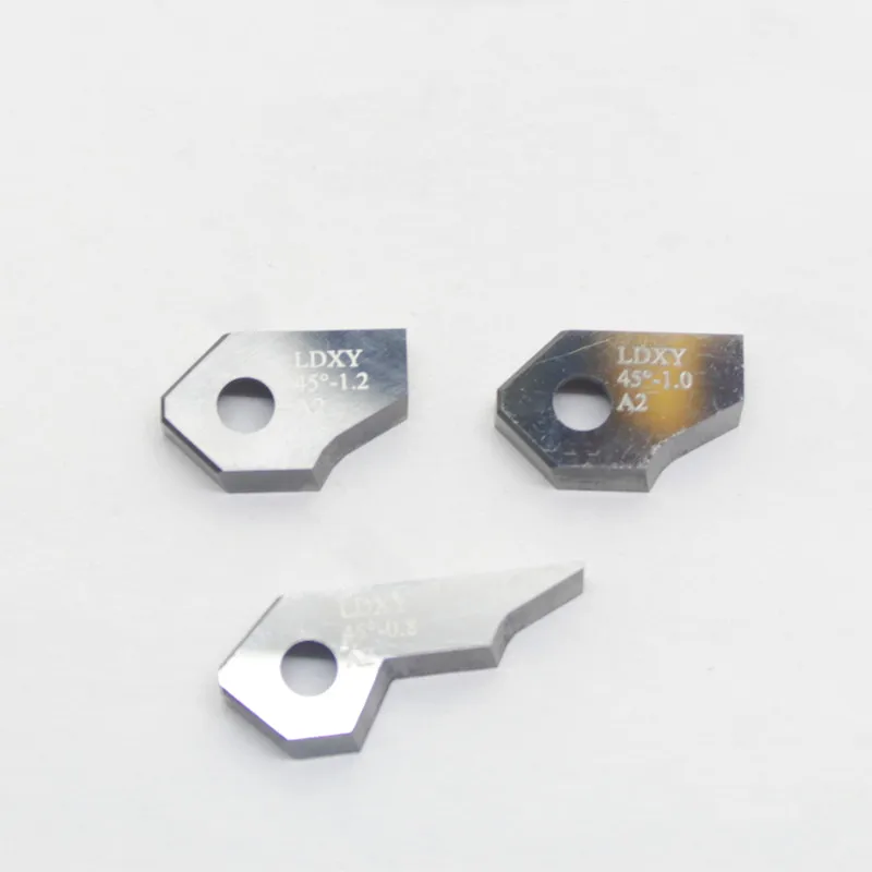 Cemented Tungsten Carbide Solid Valve Seat 45 degree 3 Angle Cutter Universal Reamer One-time Forming Blade