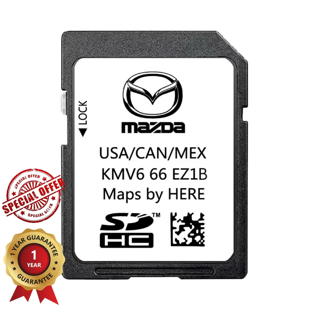 Обновление карты 2025 года для США/Канадды/Мексико Mazda KMV666EZ1B GPS-навигация Sat Nav SD-карта ТОЛЬКО ДЛЯ СЕВЕРНОЙ АМЕРИКИ