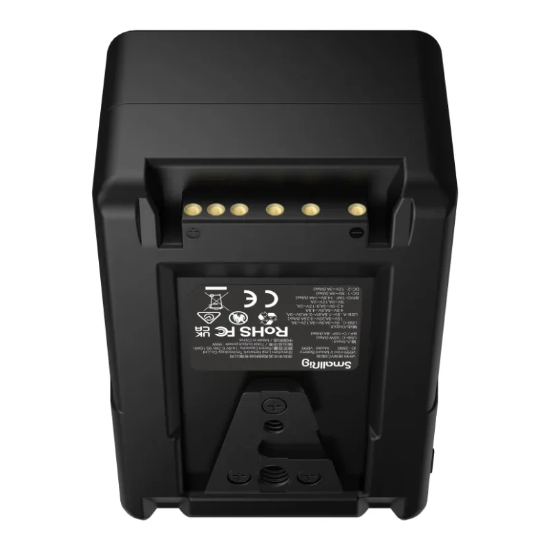 SmallRig VB99 VB155 VB50 Mini V montaje batería pantalla OLED USB-C PD carga rápida para cámara videocámara Monitor luz de vídeo 3580