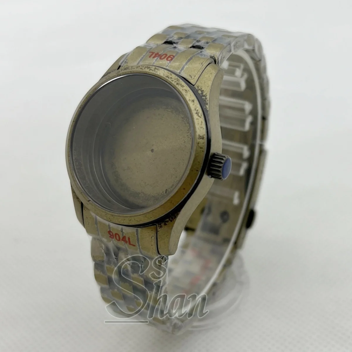 36mm 39mm Bronze Case And Strap Are Suitable For The NH34A NH35 ETA2824 PT5000 Movement The Dome Sapphire Glass Water-Resistant