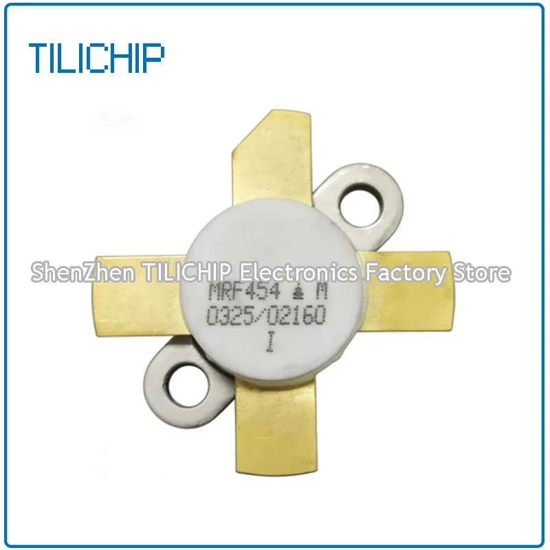 

MRF454 80W 12dB 30MHz. Новая высокочастотная трубка, микроволновая трубка, радиочастотная трубка, NPN кремниевый силовой транзистор.