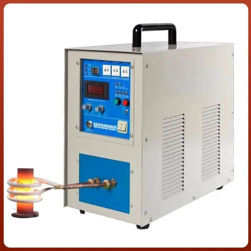 Small melting furnace high frequency heating machine copper tube brazing quenching annealing melting forging heat treatment