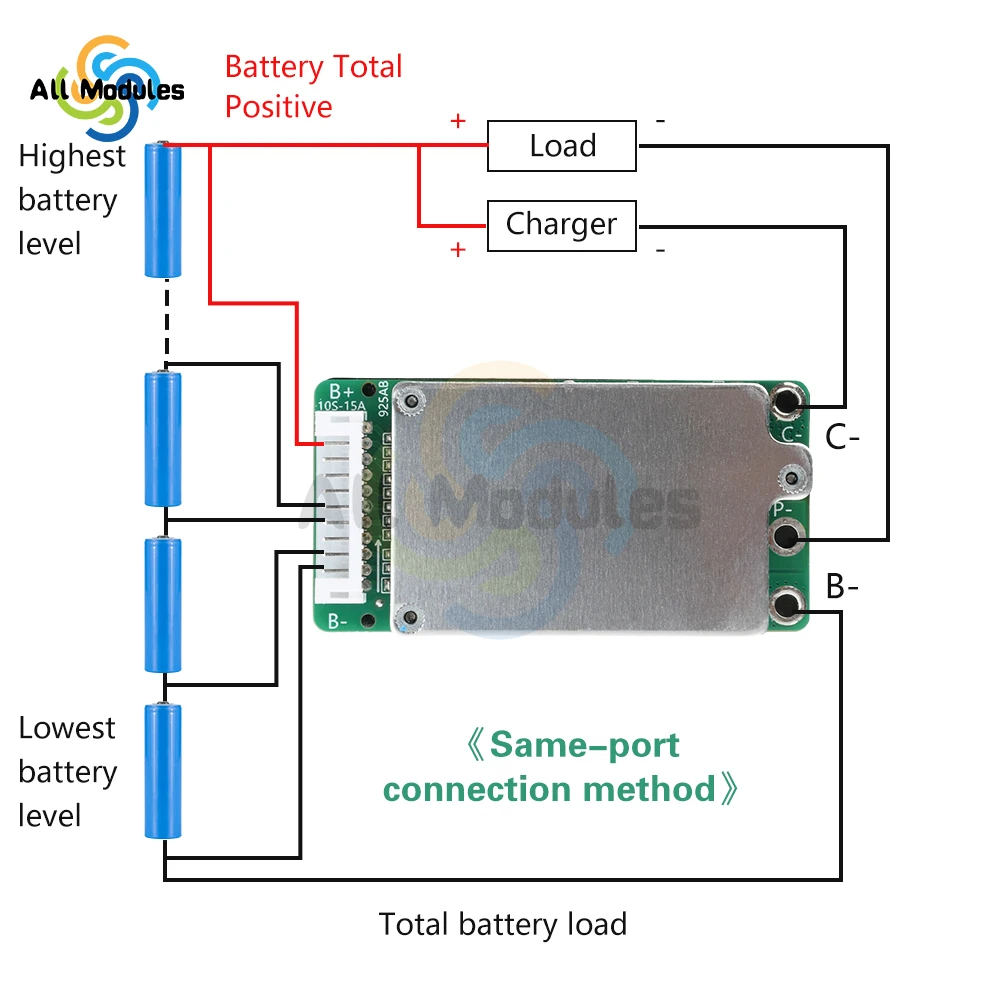 10S 36V 15A Bms Lit…