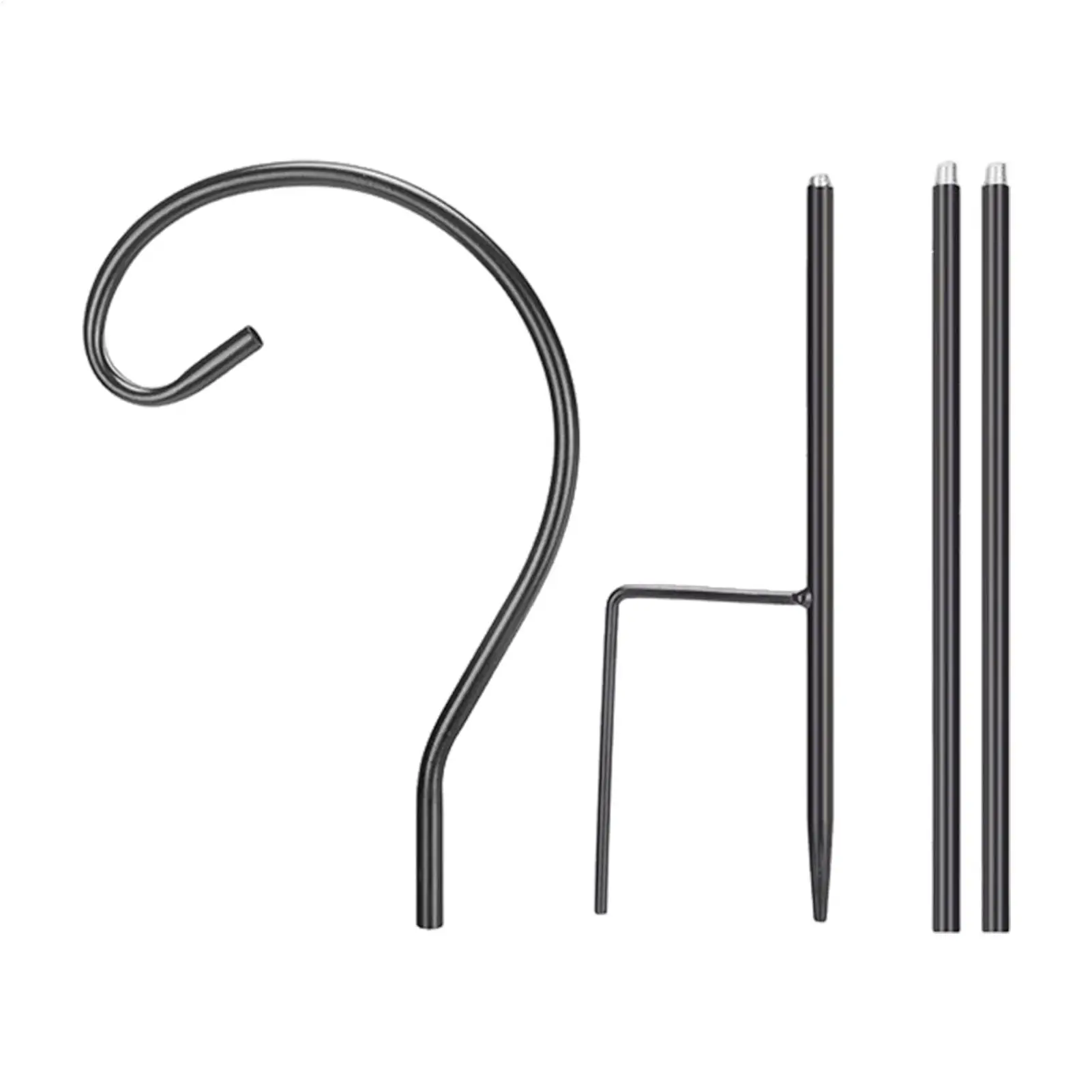 

Shepherd Hooks Outdoor 24.21inch Height Adjustable Bird Feeder Bracket Garden Shepherds Hooks Outdoor For Birdhouse Garden Wind