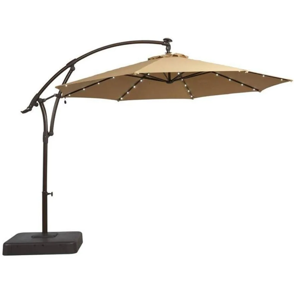 

Garden Winds Replacement Canopy Top Cover for Hampton Bay LED Offset Solar Umbrella
