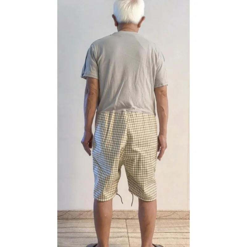 ‌ Ropa de una pieza para el cuidado de los ancianos, mono a prueba de rasgar, pantalones resistentes a desgarros, vestido de lactancia, ropa de dormir antitiramiento, ropa de dormir acanalada para adultos Home7