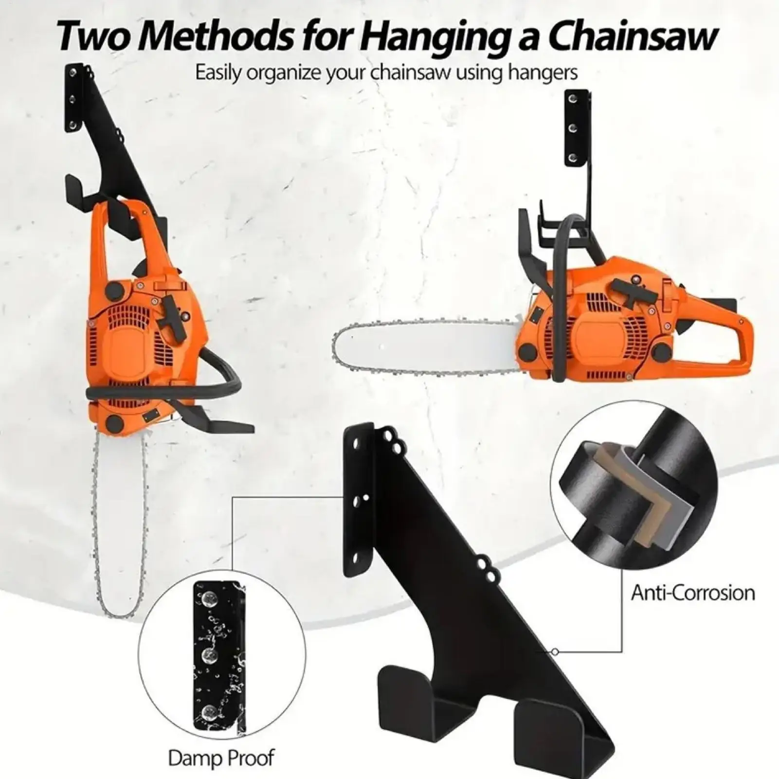شماعات المنشار جدار جبل مساحة تخزين المنشار توفير الثقيلة المعادن أداة السلطة هوك لورشة العمل حديقة سقيفة المرآب
