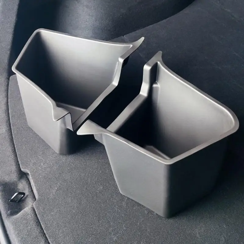 

2025 New Multifunctional Car Trunk Management Organizers Flocking Lid Storage Container Waterproof Construction for Juniper 2025