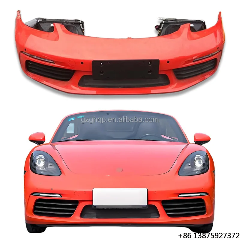 

Suitable for 718 981 982 Boxster Front Nozzle Assembly, Headlights, Grille, Front Bumper, Body Kit