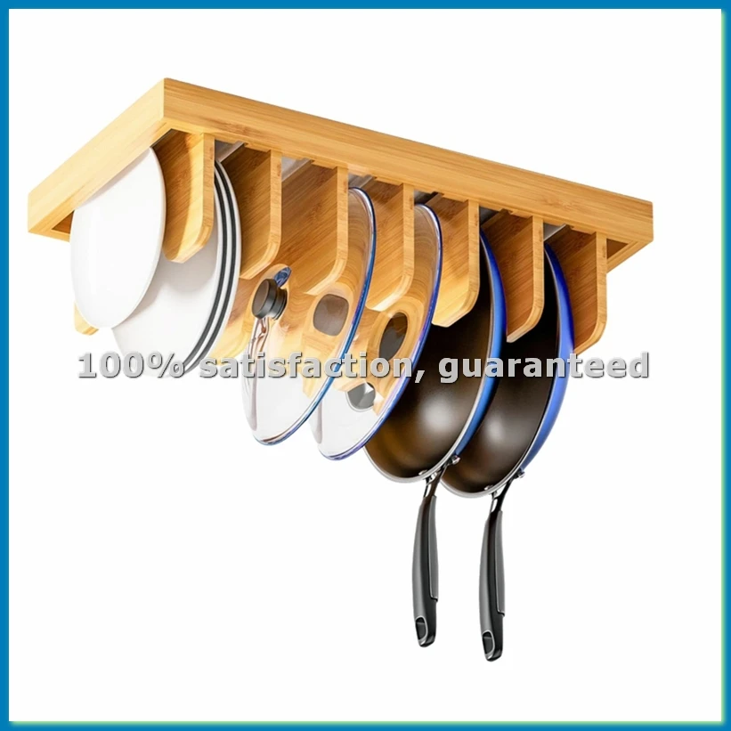 Bamboo Pot Lid Orga…