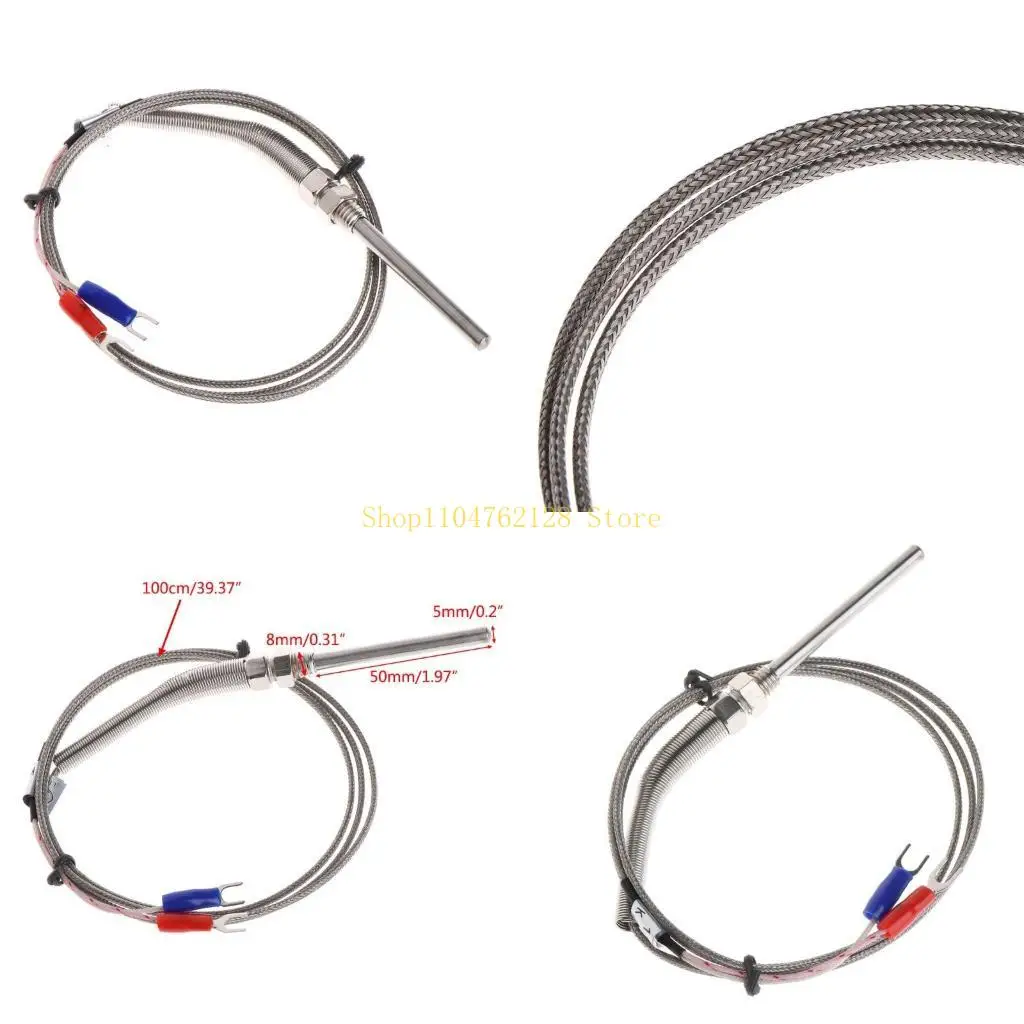 

K-Type Thermocouple Temperature Sensors 0 - 500°C Probe Temperature Detector best sale