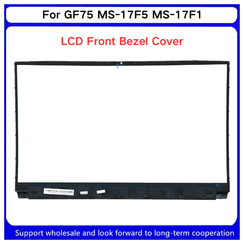 New For Kailxuling GF75 MS-17F5 MS-17F1 LCD Back Cover/Front Bezel/Palmrest Cover /Bottom Cover/Red Backlit Keyboard RGB backlit view 3