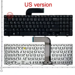 GZEELE Laptop Keyboard For Dell For Inspiron 15R N5110 M501Z M5110 M511R Ins 15RD-2528/2428 P17F US/SP/FR/RU/AR Black English