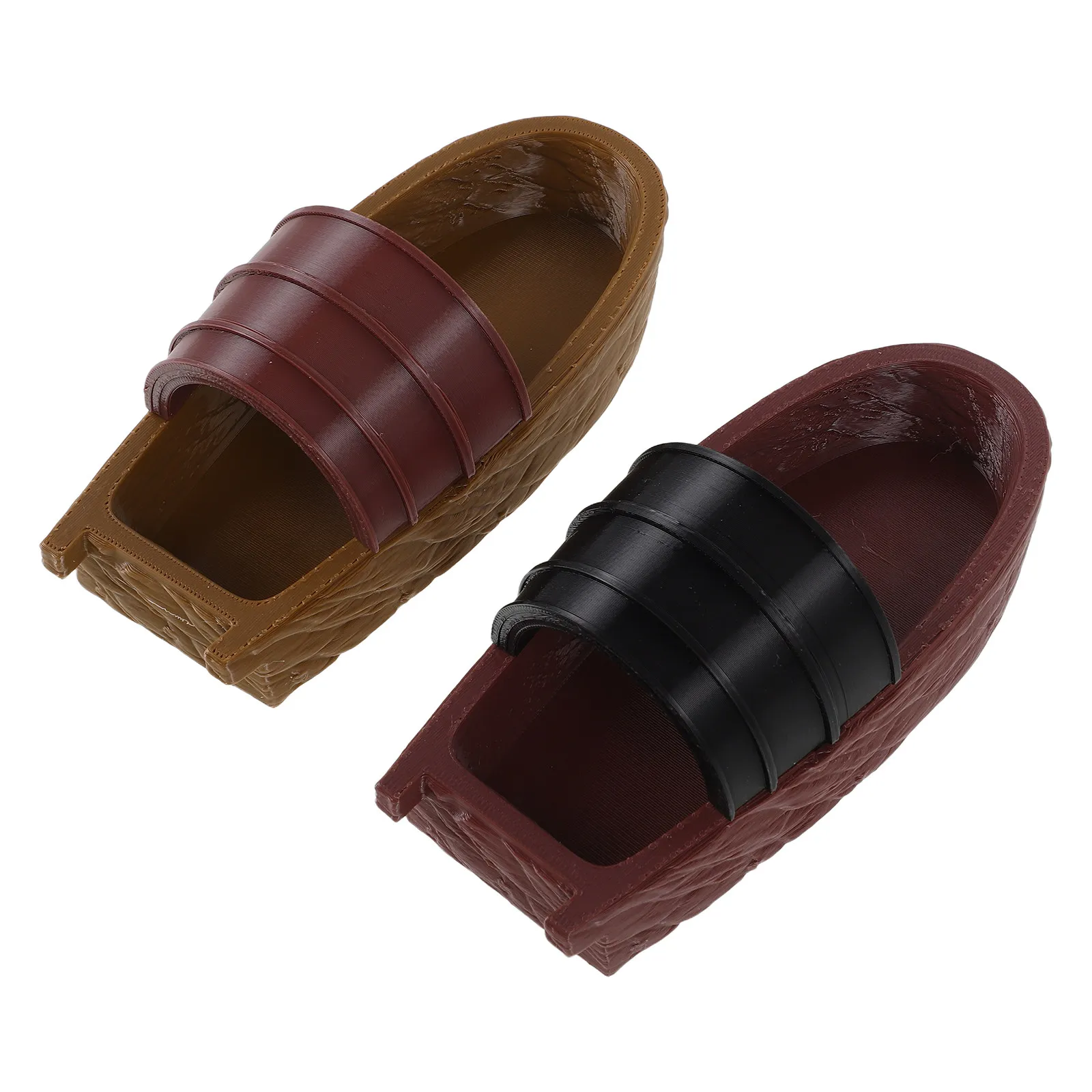 

2Pcs Mini Plastic Covered Boat Floating Ornament Realistic Asian River Boat Micro Landscape Aquarium Fish Tank Decor