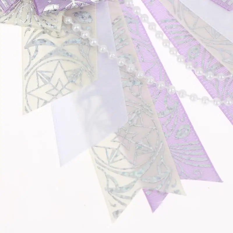 1 Stück DIY handgefertigter Lolita-Schmuck, Geschenk, Itabag-Dekor, Accessoires, doppellagiger Schleifenanhänger für Taschen, für Freunde, Anime-Peripherie – Detail 10