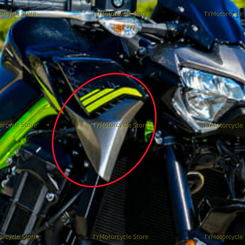 Motocykl radiátor přední plyn komora strana stříhat vložit obal panel kapotáž cowl vhodný pro kawasaki Z900 Z 900 2020 2021 2022-2024