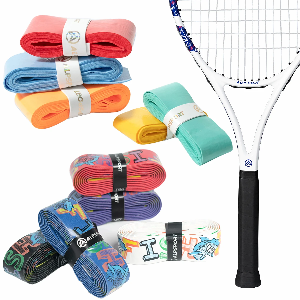 

ALP Milk Hand Glue PRO Anti-Slip Sweat-Absorbing Grip Tape for Pickleball/Tennis/Badminton Rackets Fishing Rods Training