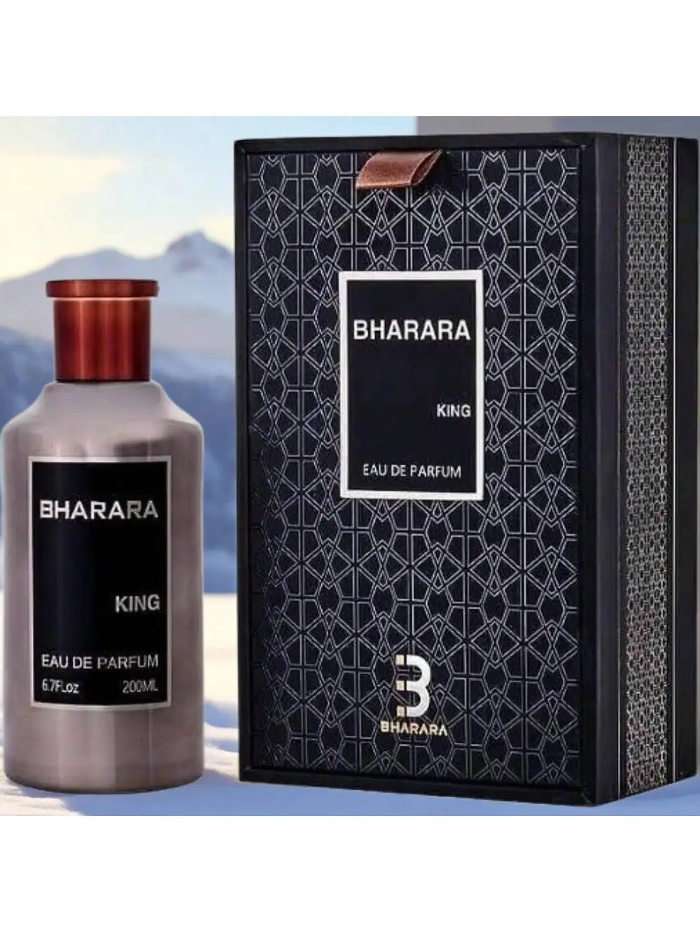 

Парфюмерная вода BHARARA KING MEN EDP - 100 мл (3.4 унции), стойкий аромат, подарок для подруг, любимых, цитрусовый одеколон для мужчин, свежий мускусный аромат.