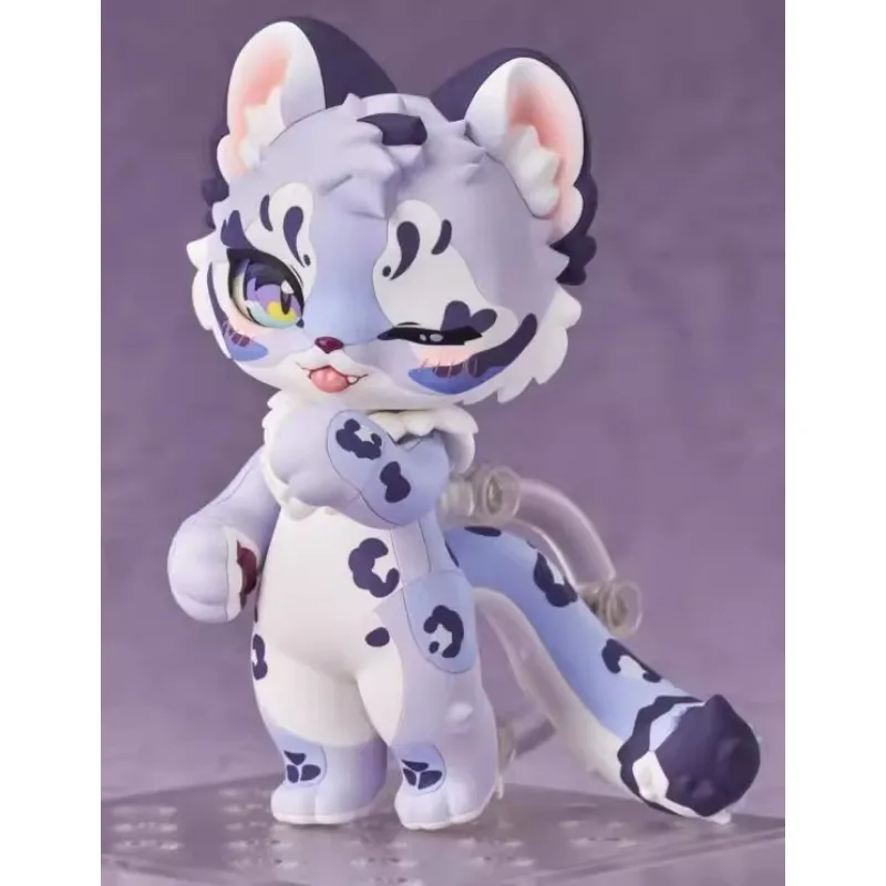 100% Original GSC 2226 Fluffy Land Little Snow Leopard Oslo Qversion Mini Anime Action Figure Model Toy Gift Doll Collection