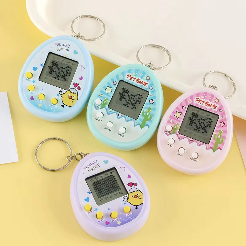 Electronic Pets Game Toys Virtual Tamagotchi Original Digital Animals Toys For Kids Pixel Screen Game Machine Children's Toys