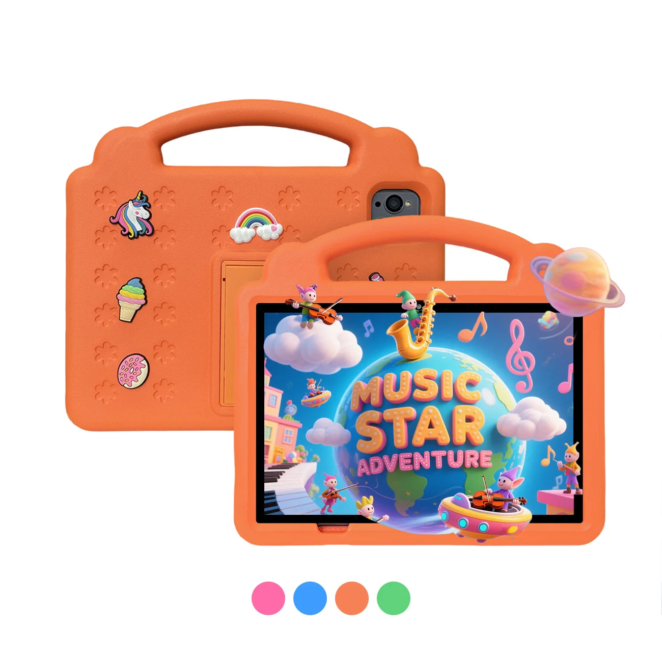 

New Cartoon Pattern Kids Tablet 10.1 Inch Android Learning Education Games Tablets with Parent Control ，Children's Gifts