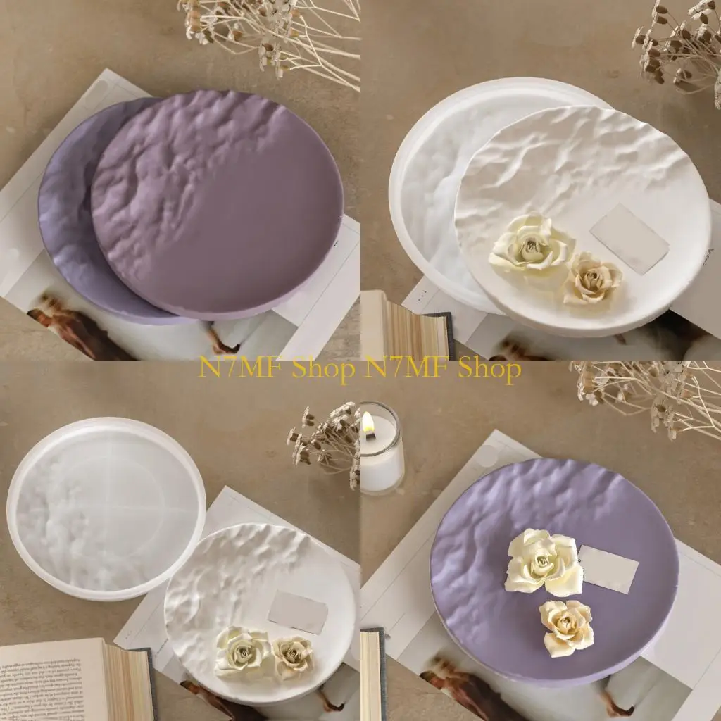 

N7MF Creative Silicone Mould Portable Accessory for Home Decoration Trays Daily Use