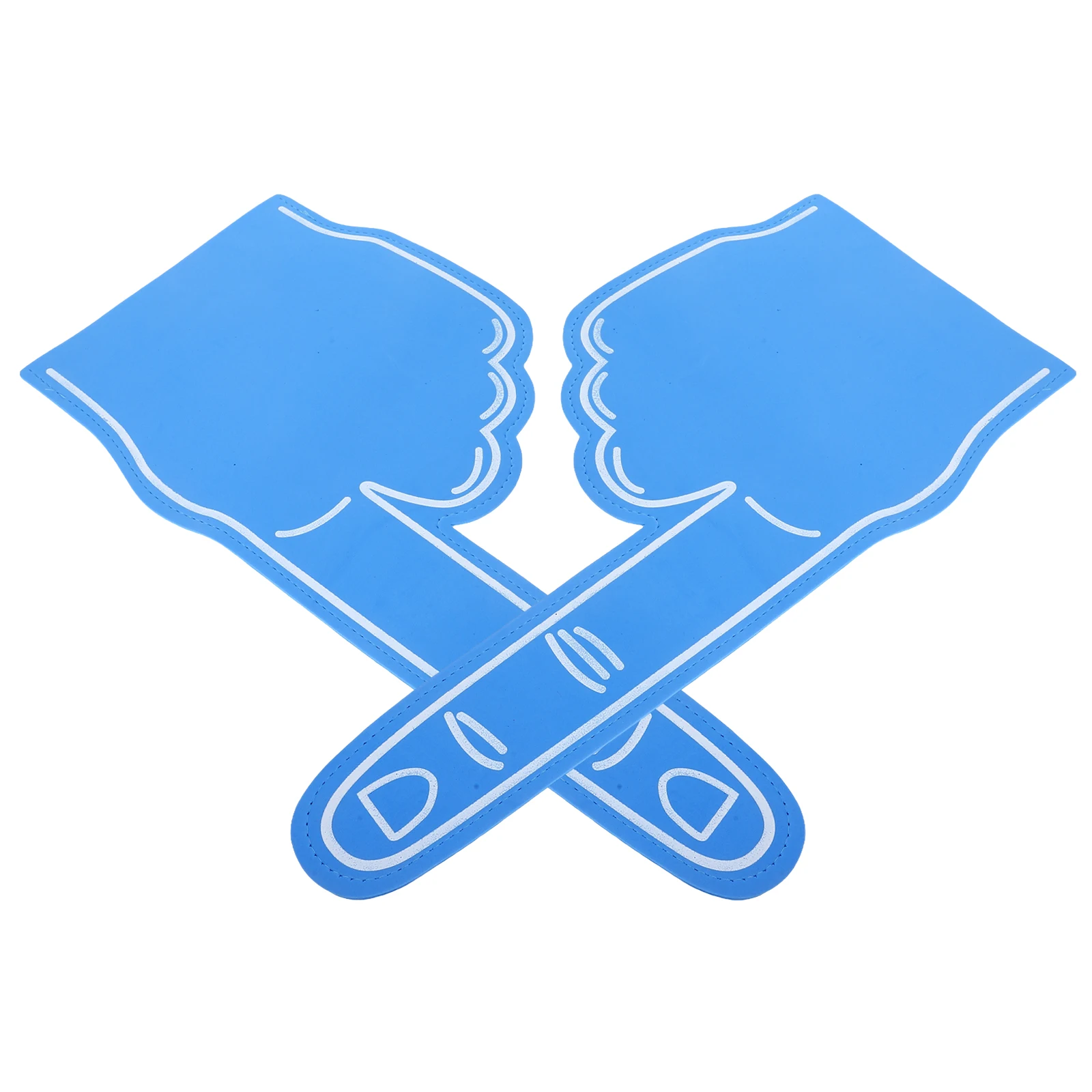 

2Pcs Cheerleader Hands Foam Finger Props for Sporting Events Birthday Party Girls Toys Foam Hand Fingers Gloves