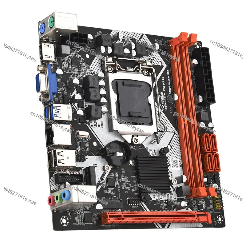 H110 Computer Main Board Small Board DDR4 Memory LGA1151 6/7/8/9th Generation CPU Support WIFI