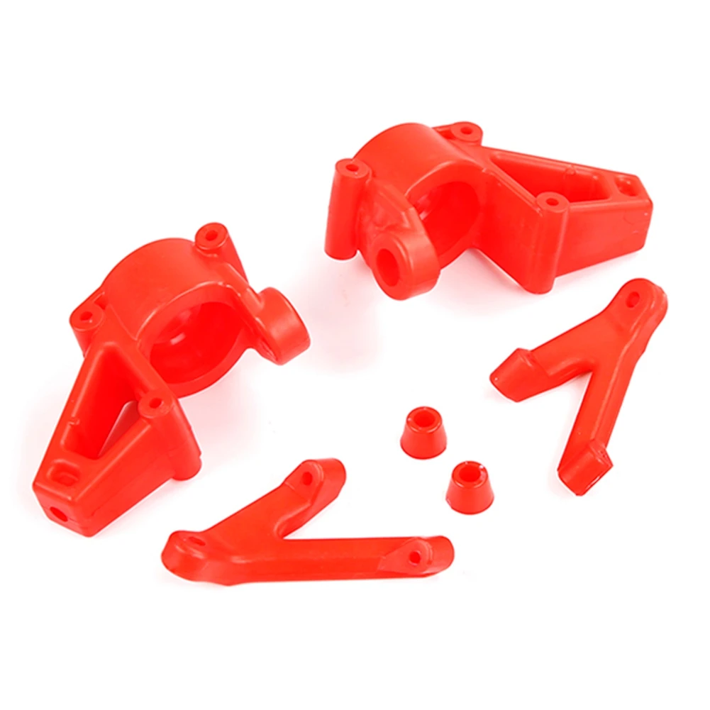 Kit de assento de rolamento da roda dianteira para 1/5 baha rovan km baja 5b 5t 5sc brinquedos peças rc acessórios do carro-vermelho