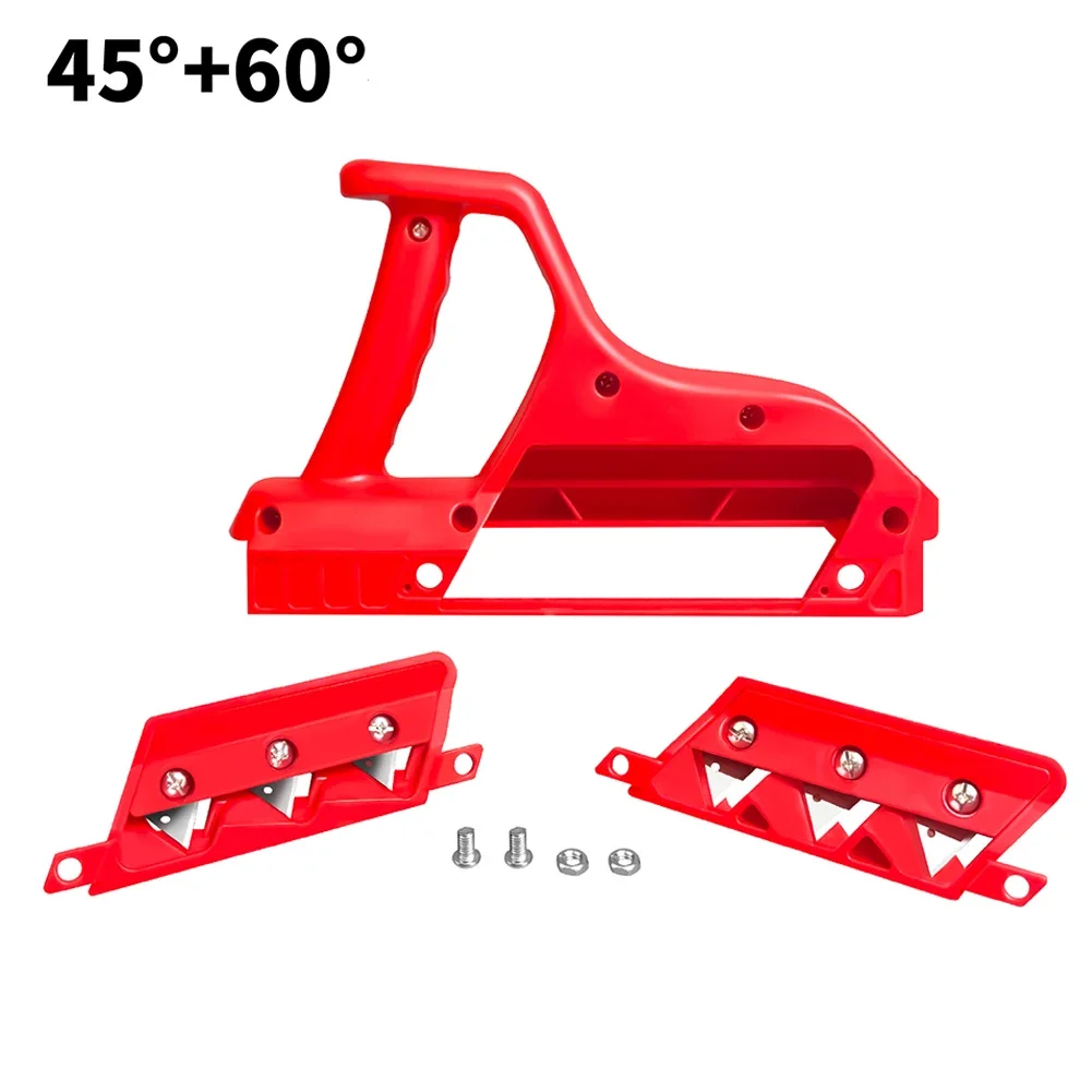 

45/60 Degree Plasterboard Chamfering Planer Cutter Wood Edges Trimming Tool Woodworking Chamfering ToolGypsum Board Angle Planer