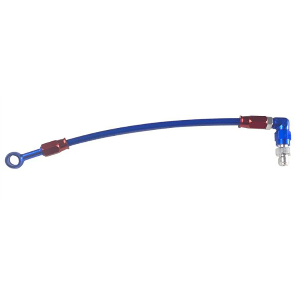 Aluminum Alloy Hose System Enhanced Braking Brake Hose Motocross Accessories Customizable Length Easy Installation