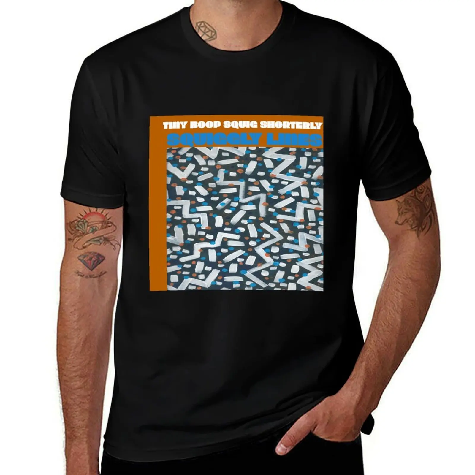 Tiny Boop Squig Shorterly Album Cover T-Shirt Soft Anti-Shrink Cotton Tee T-Shirt