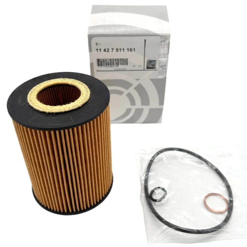 11427511161 FOR BMW E53 X5 4.4i 4.8is 645ci E65 E66 745i 745Li Genuine Engine Oil Filter Kit 11427506677 11427501161