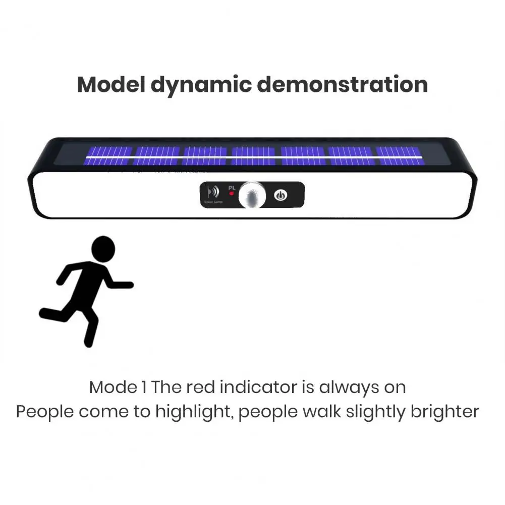 

Наружный солнечный настенный светильник с регулируемым солнечным датчиком, режимы освещения, устойчивые к атмосферным воздействиям солнечные фонари безопасности для наружного патио, двора для террасы