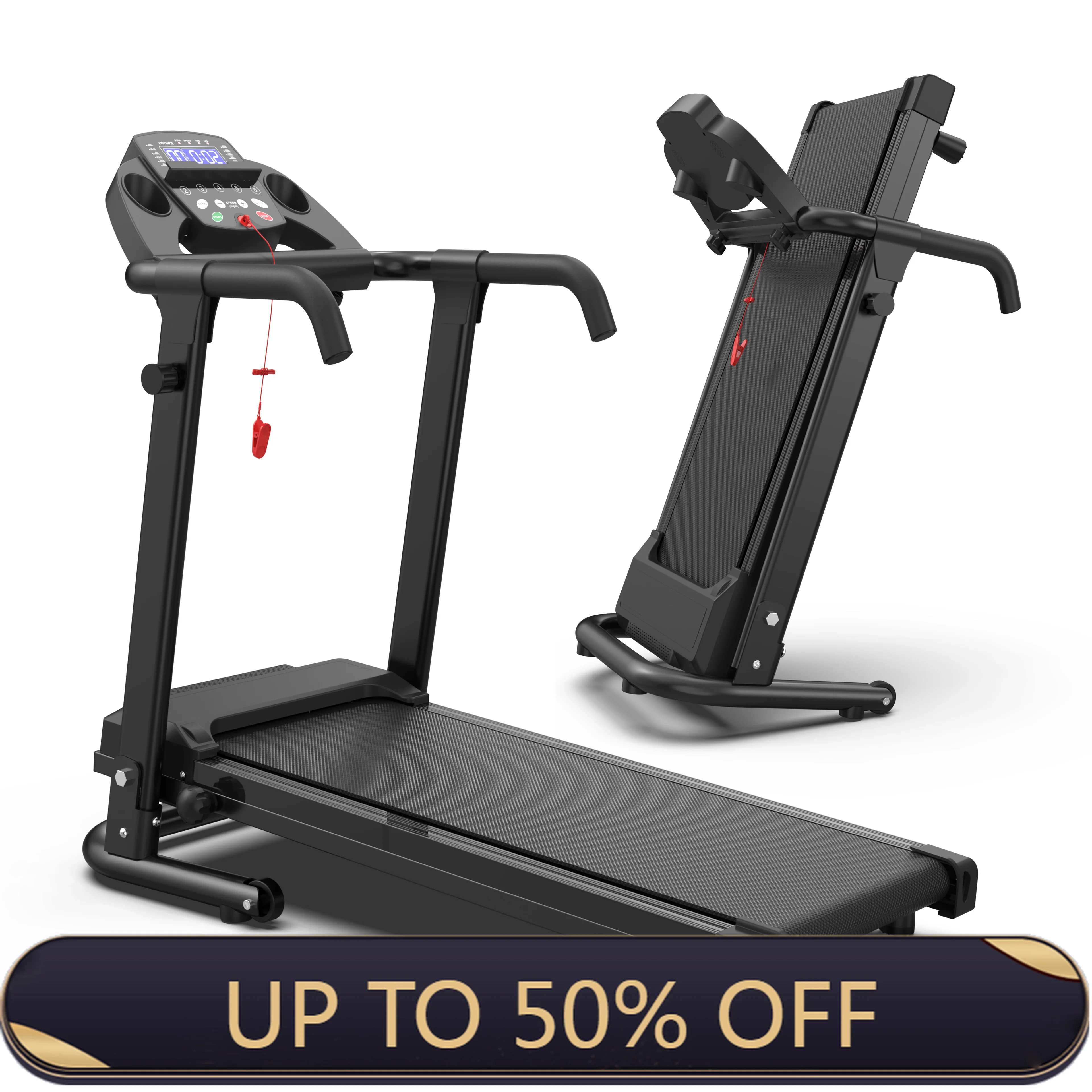 

STLF SHULI Wide Belt Walking Pad Foldable Design for Outdoor Hometro Foldable Treadmill 150kg USA Dropshipping 3 in 1 Walking Pa