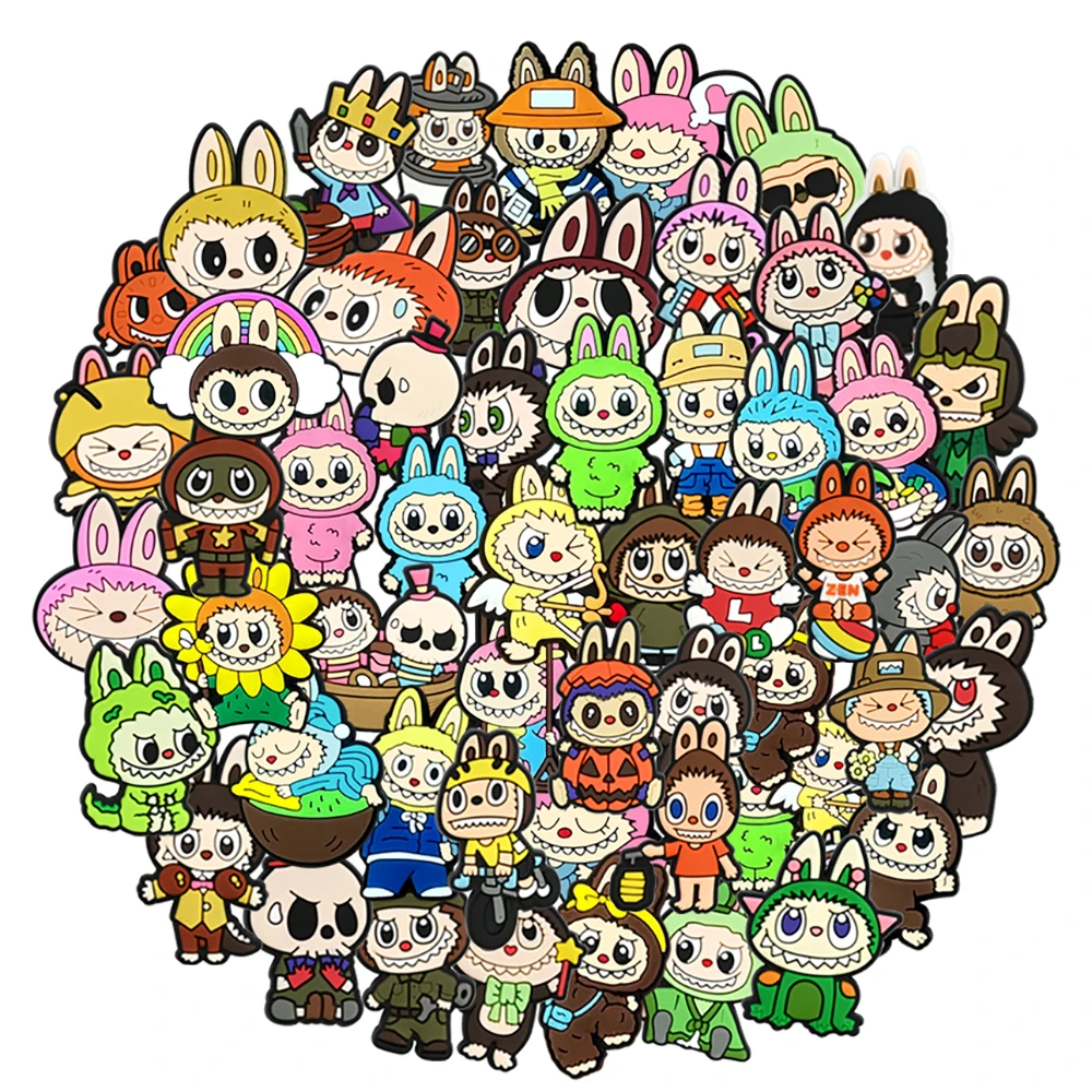 

36-100pcs NEW Hot Toys Shoe Charms Labu Cartoon Series ​for Shoe Charms Accessories for Classic Clog Shoe Decoration Kids Gifts