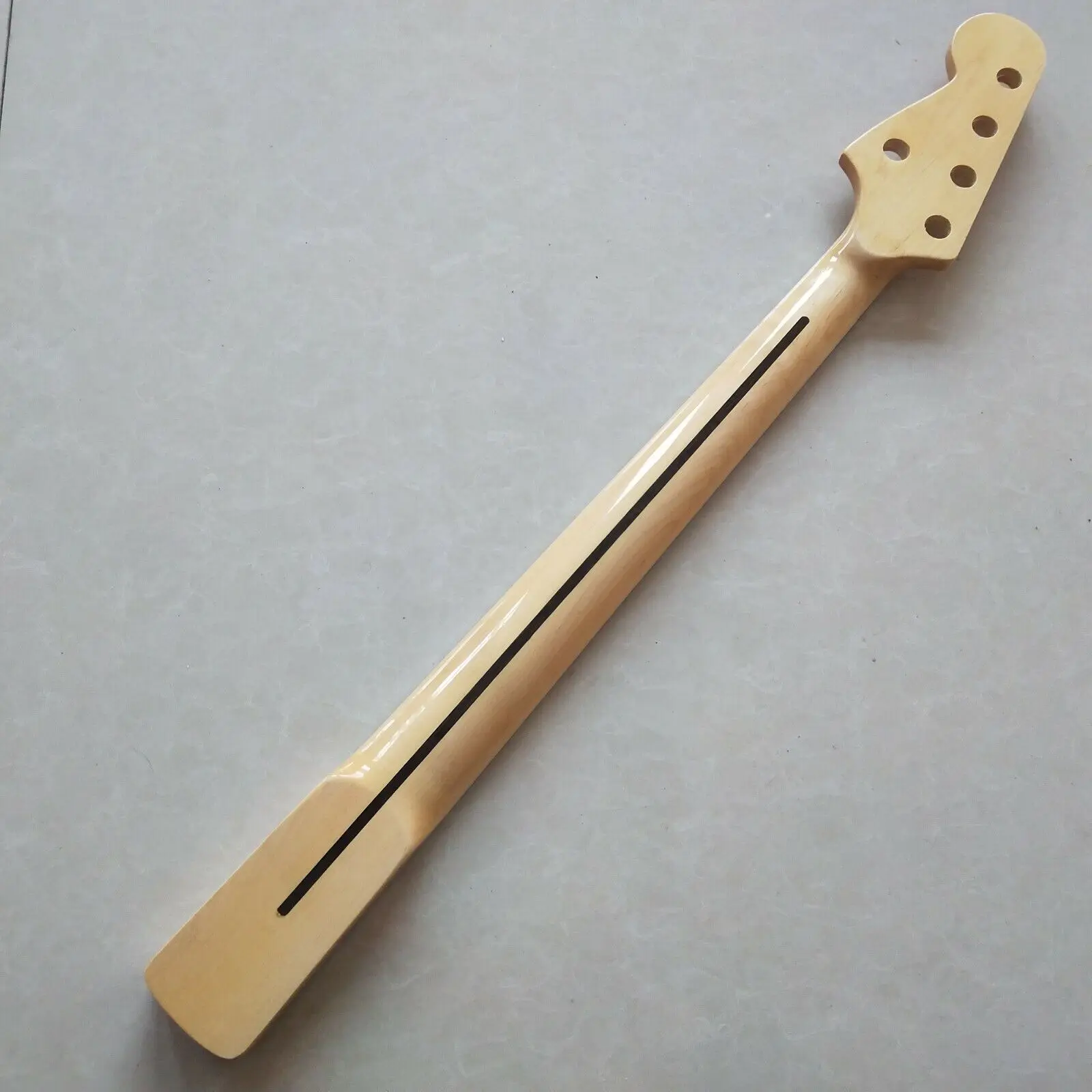 Maple 5 String Bass Guitar Neck Replace 20 fret Rosewood Fretboard Block inlay