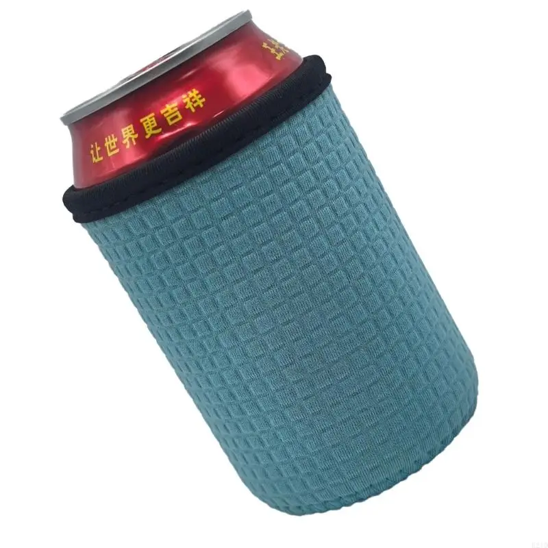12 oz Estándar Cubierta aislada Copa portátil Copa Decoración bebidas Neopreno Enfriadores bebida Manga botella