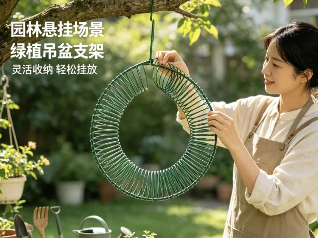 Balcony Hook‑on Plastic Storage Case, Multi‑purpose Hanging Container For Garden Daily Use