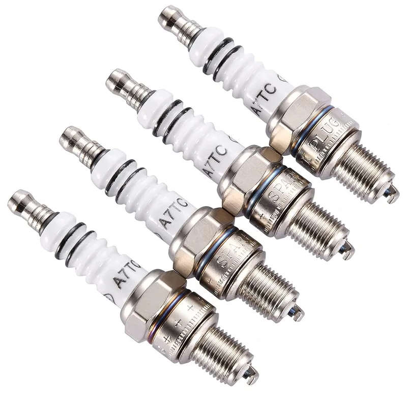 Motorcycle Spark Plug A7TC D8TC for 110cc 125cc Scooter Engine Parts